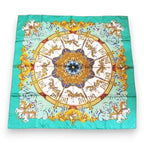 Hermes Carre 90 Luna Park Amusement Merry Go Round Silk Scarf