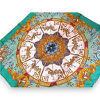 Hermes Carre 90 Luna Park Amusement Merry Go Round Silk Scarf — view 3