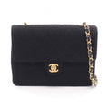 Chanel Shoulder Bag Mini Quilted 20 Black Lambskin Chain