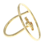 Louis Vuitton Bague LV Eclipse Logo Ring Gold — view 3