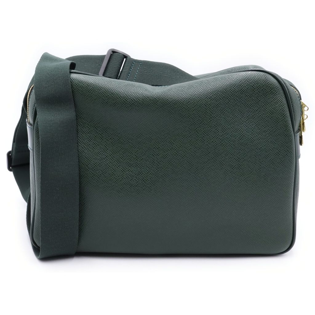 Louis Vuitton Taiga Reporter PM Epi Seer Shoulder Bag Green Leather M Gold — view 2