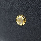 Louis Vuitton on My Side MM Handle Noir Leather Handbag — view 6
