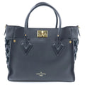 Louis Vuitton on My Side MM Handle Noir Leather Handbag
