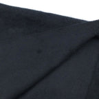 Celine Logo Fringe Cashmere Shawl Scarf Black — view 5