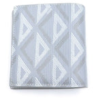 Dior CD Diamond Canvas Trifold Wallet Gray — view 2