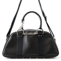 Dior Handle Hardcore Rhinestone 2-Way Shoulder Black Handbag
