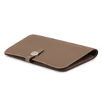 Hermes Wallet Dogon GM Duo Etoupe Silver Togo — view 2