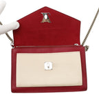 Louis Vuitton Chain Shoulder Bag Calf Leather Pochette Lockme — view 5