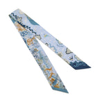 Hermes Scarf Twilly Rewilding Nature Silk — view 3