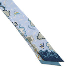 Hermes Scarf Twilly Rewilding Nature Silk — view 4