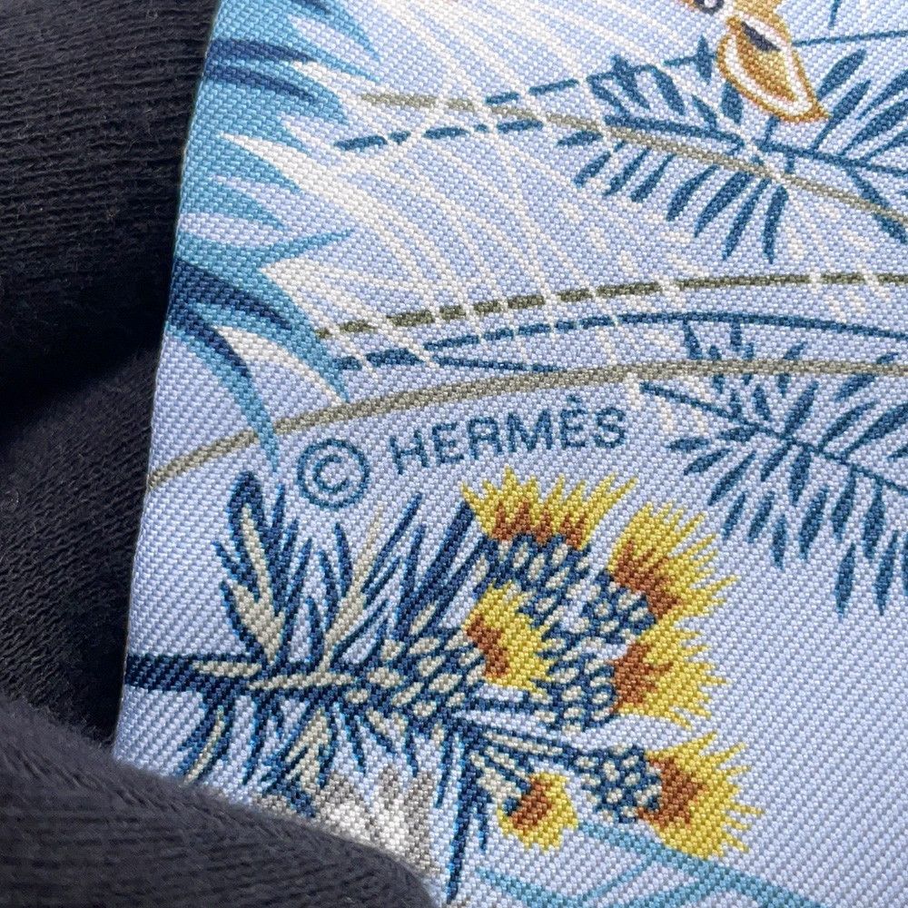 Hermes Scarf Twilly Rewilding Nature Silk — view 8