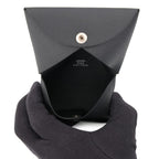 Hermes Card Case Calvi Black Epsom Business — view 5