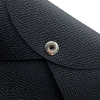 Hermes Card Case Calvi Black Epsom Business — view 7