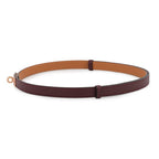 Hermes Kelly Belt Bordeaux Rose Azalea Pink Gold Epsom — view 2