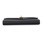 Hermes Wallet Kelly Long Black Gold Epsom — view 3
