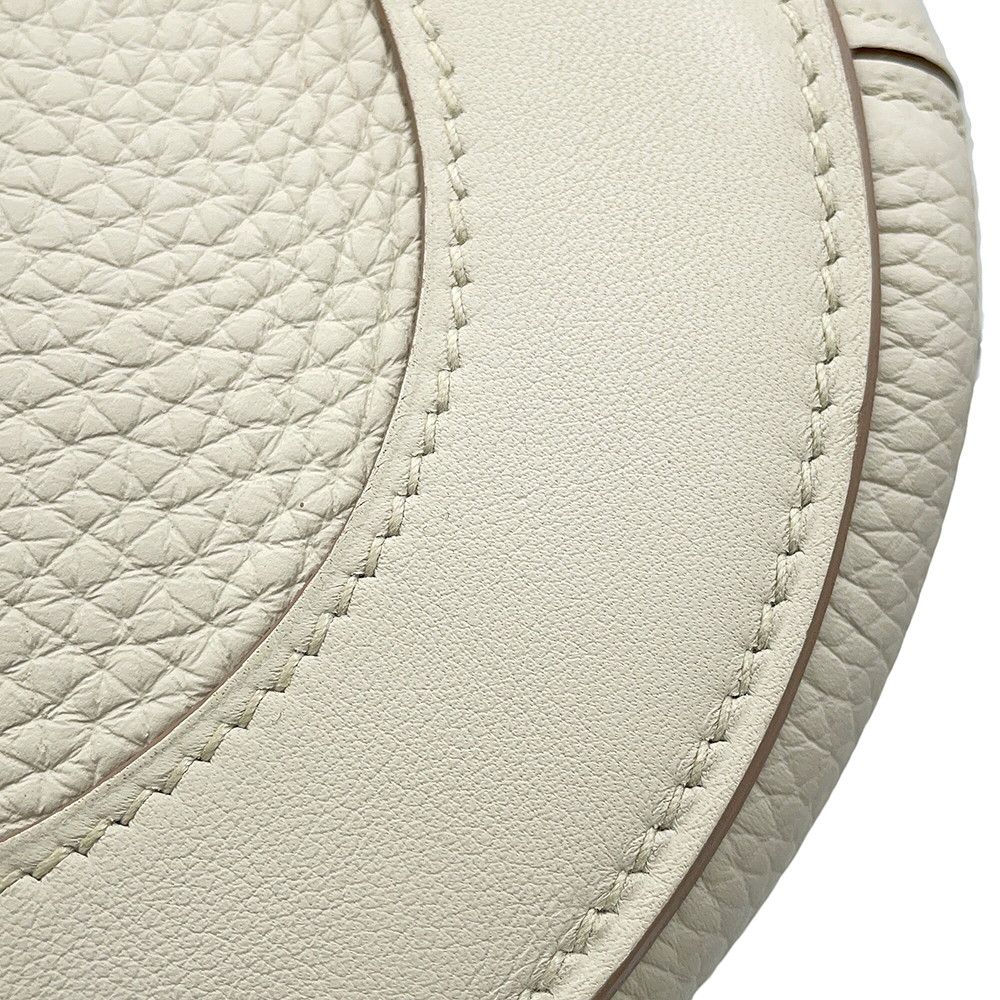 Hermes Tote Bag in the Loop 23 Beton Gold Taurillon Clemence Swift — view 7