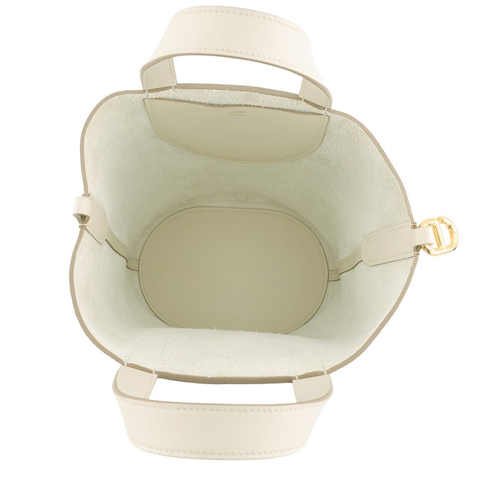 Hermes Tote Bag in the Loop 23 Beton Gold Taurillon Clemence Swift — view 5