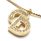 Dior CD Logo Bracelet Metal Gold — view 3