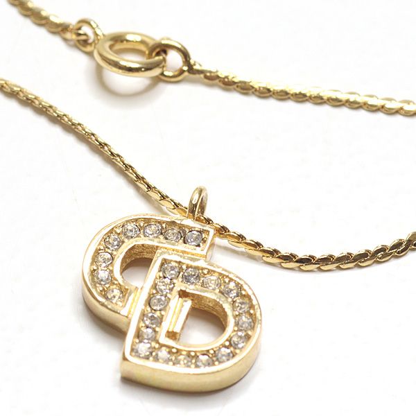 Dior CD Logo Bracelet Metal Gold — view 2
