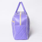 Chanel Boston Bag Sports Line Quilted Purple Gold — view 4