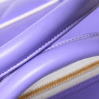 Chanel Boston Bag Sports Line Quilted Purple Gold — view 6
