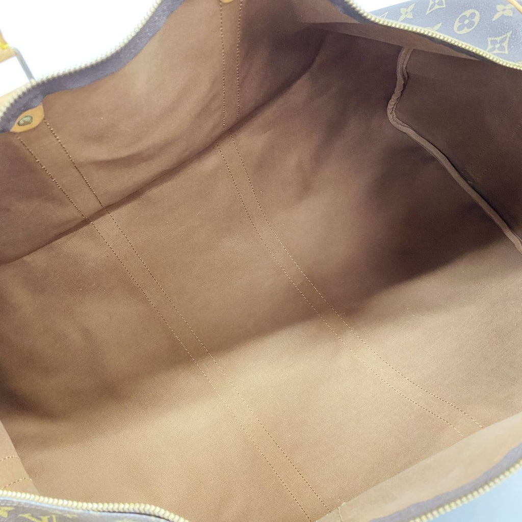 Louis Vuitton Boston Bag Monogram Keepall Bandouliere 60 Brown — view 4
