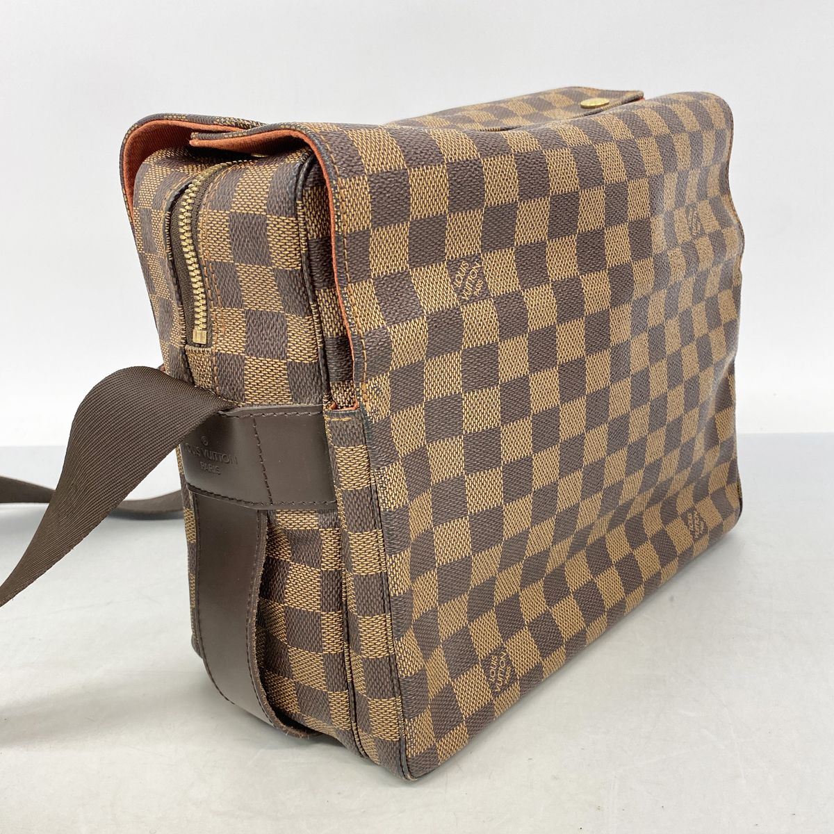 Louis Vuitton Shoulder Bag Damier Naviglio Ebene — view 2