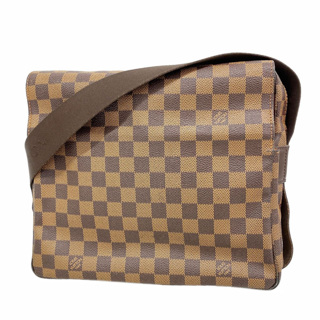 Louis Vuitton Shoulder Bag Damier Naviglio Ebene