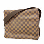 Louis Vuitton Shoulder Bag Damier Naviglio Ebene
