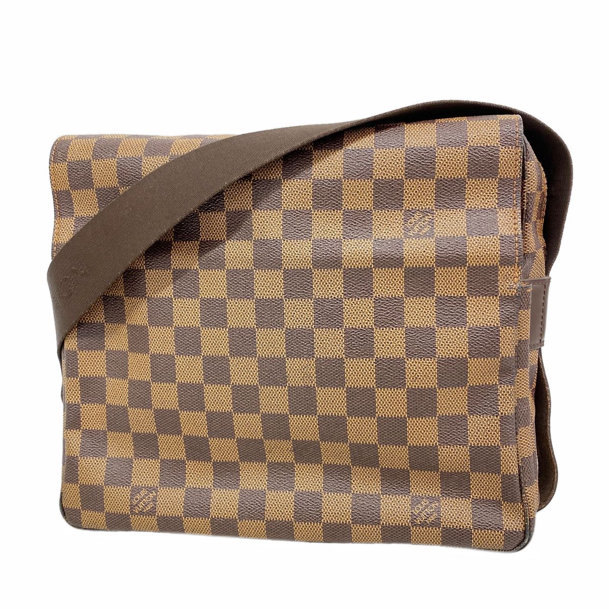 Louis Vuitton Shoulder Bag Damier Naviglio Ebene