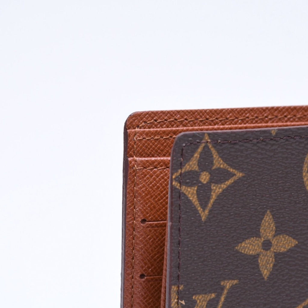 Louis Vuitton Portefeuille Marco Bifold Wallet Brown — view 7