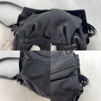 Gucci Shoulder Bag Vintage Nylon Black — view 6