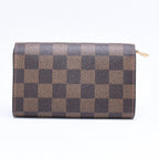 Louis Vuitton Porte Monnaie Pied Tresor Bifold Wallet Damier Ebene Canvas — view 2