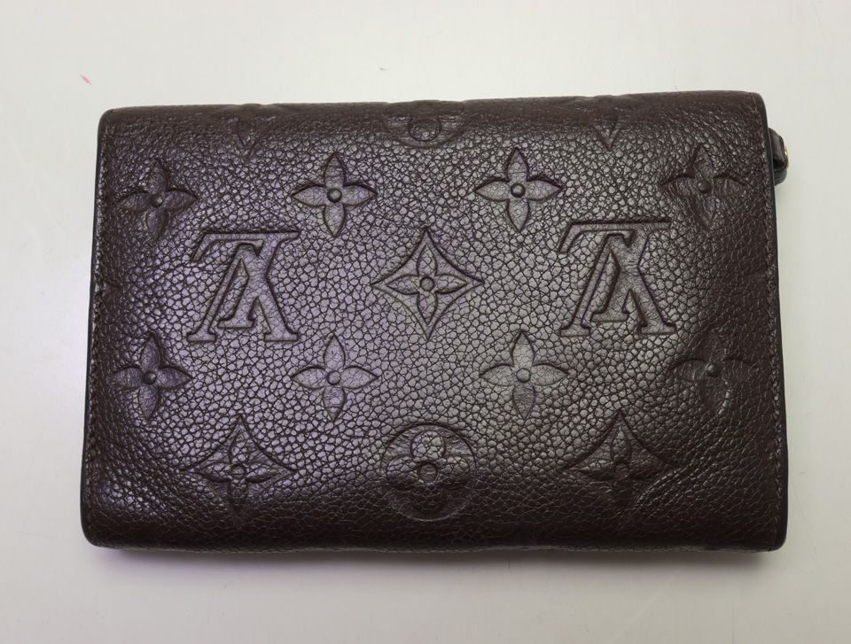 Louis Vuitton Monogram Empreinte Compact Trifold Wallet — view 2