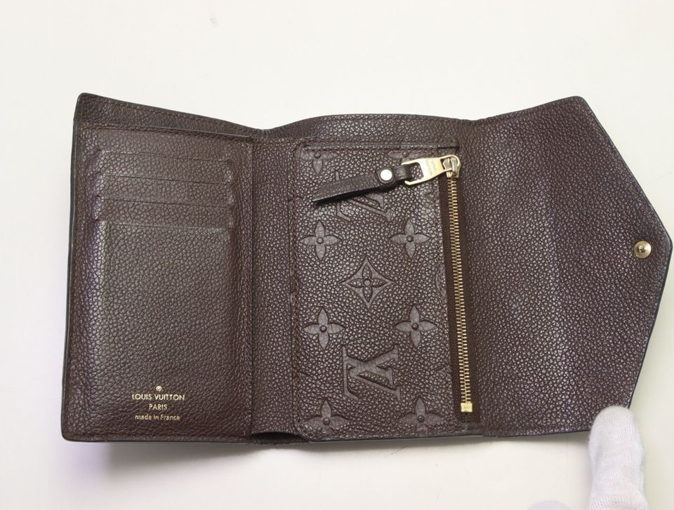 Louis Vuitton Monogram Empreinte Compact Trifold Wallet — view 4