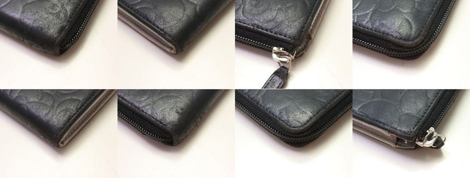 Chanel Camellia Lambskin Wallet — view 4