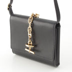 Hermes Chaine D'Ancre Chevre Chamkila Compact Wallet Shoulder Bag Coin Purse — view 2