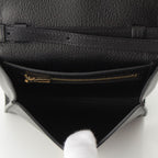 Hermes Chaine D'Ancre Chevre Chamkila Compact Wallet Shoulder Bag Coin Purse — view 7