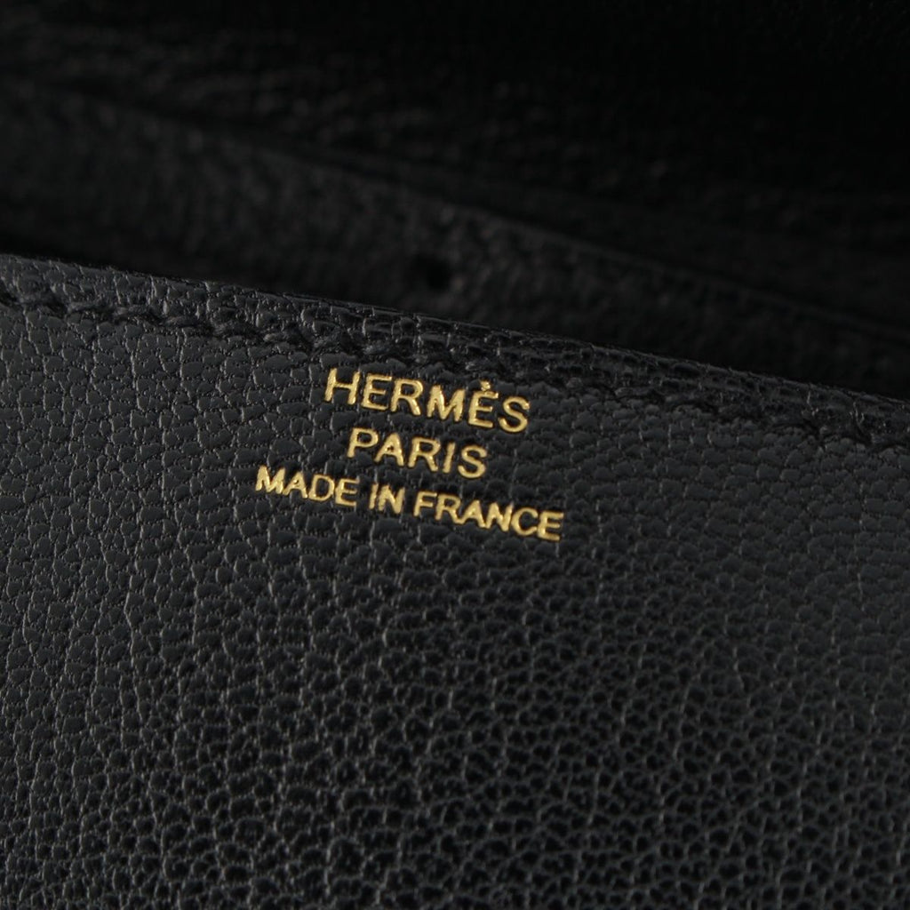 Hermes Chaine D'Ancre Chevre Chamkila Compact Wallet Shoulder Bag Coin Purse — view 8