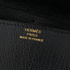 Hermes Chaine D'Ancre Chevre Chamkila Compact Wallet Shoulder Bag Coin Purse — view 8