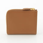 Prada Saffiano Logo Zip Wallet Brown — view 2