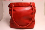 Chanel Lambskin Red Tote Bag — view 2
