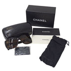 Chanel Sunglasses Brown CC Logo Tortoiseshell Pattern Summer Cool Eyewear — view 7