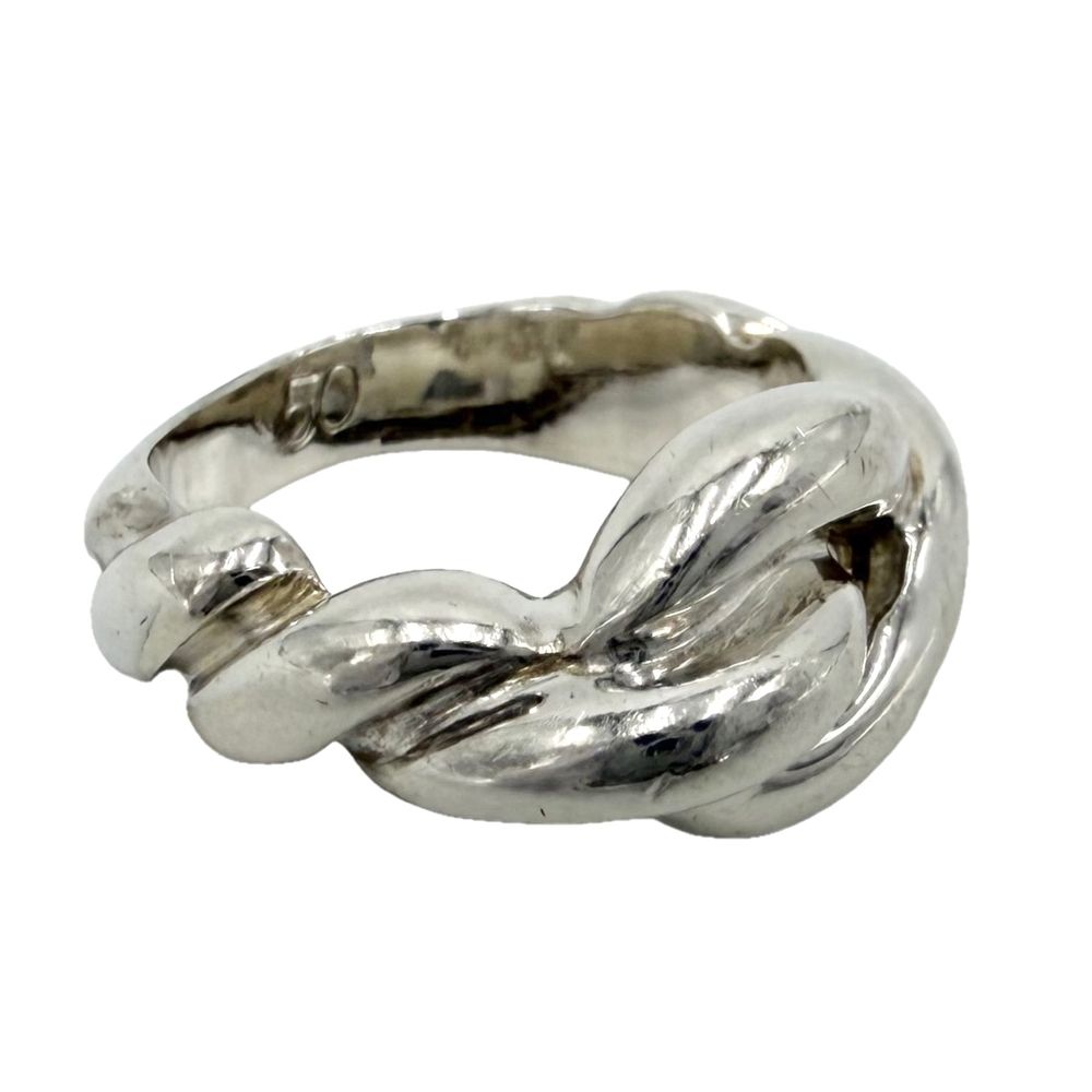 Hermes Ring Torsade 925 Sterling Silver