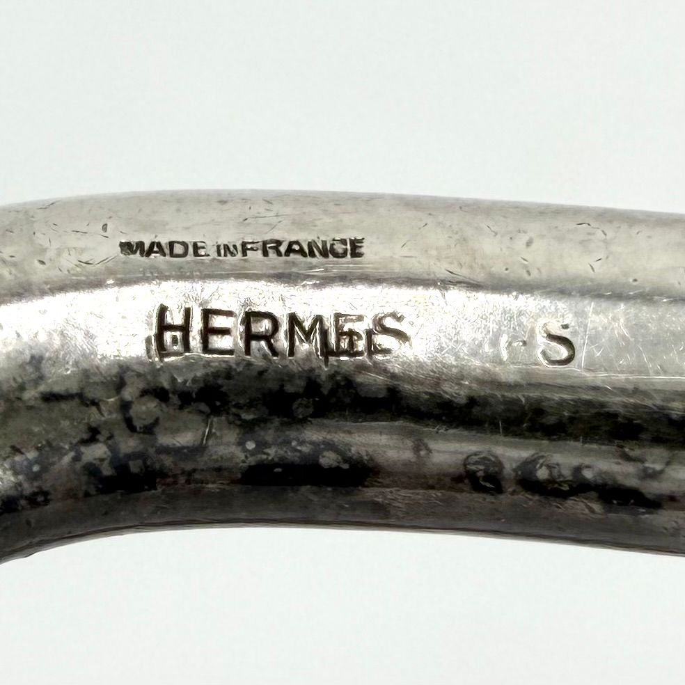 Hermes Bangle Bracelet 925 Sterling Silver — view 3