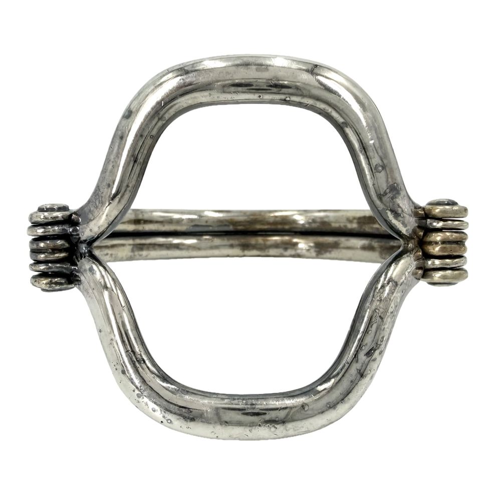 Hermes Bangle Bracelet 925 Sterling Silver