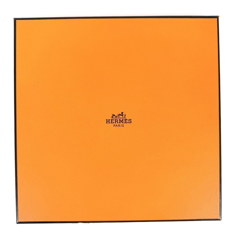 Hermes Scarf Carre 55 les Cles Bandana les Key Silk Navy — view 5