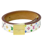 Louis Vuitton LV Ceinture Carre Monogram Multicolor Takashi Murakami Belt 70/28