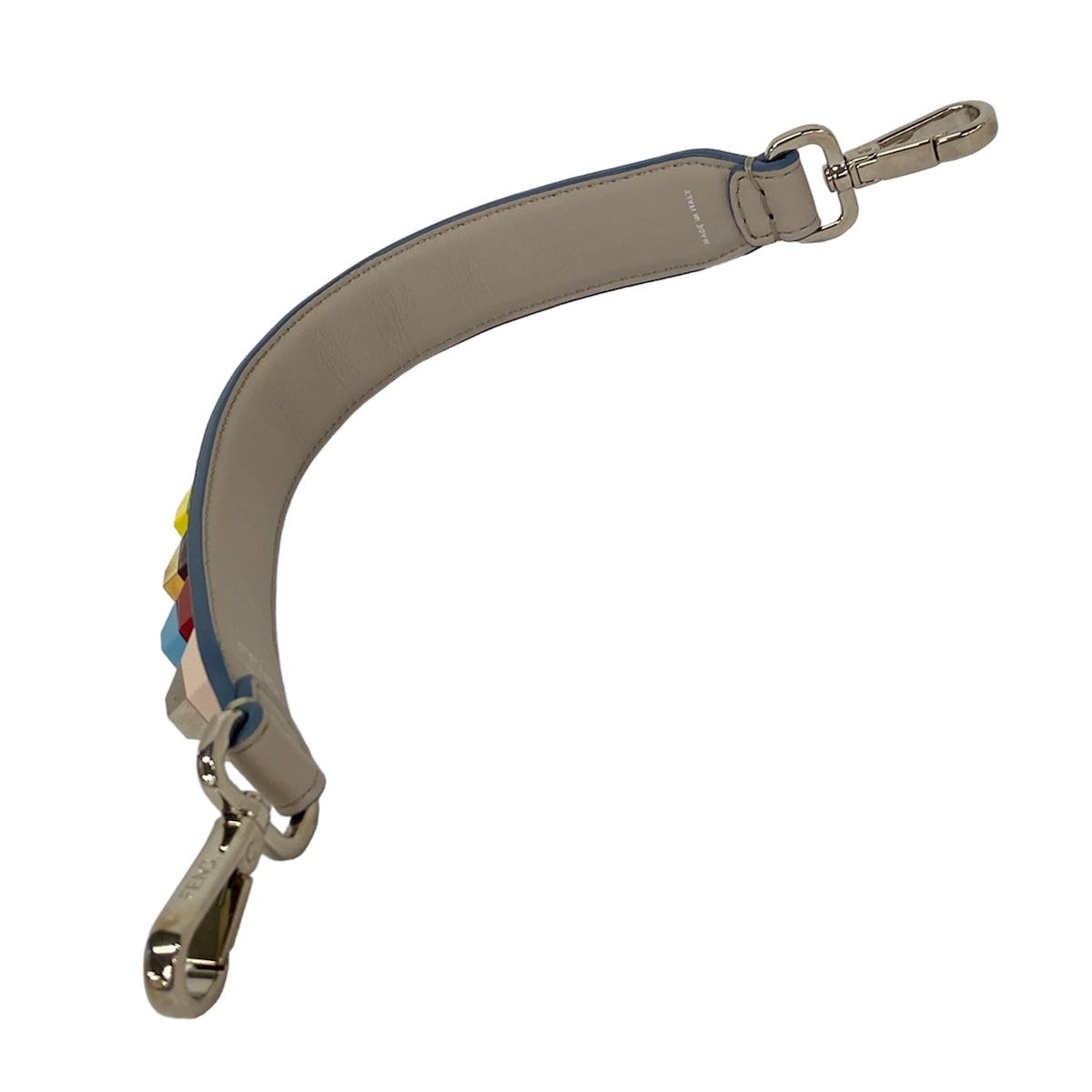 Fendi Shoulder Strap Mini You Gray Beige Multi Leather — view 2
