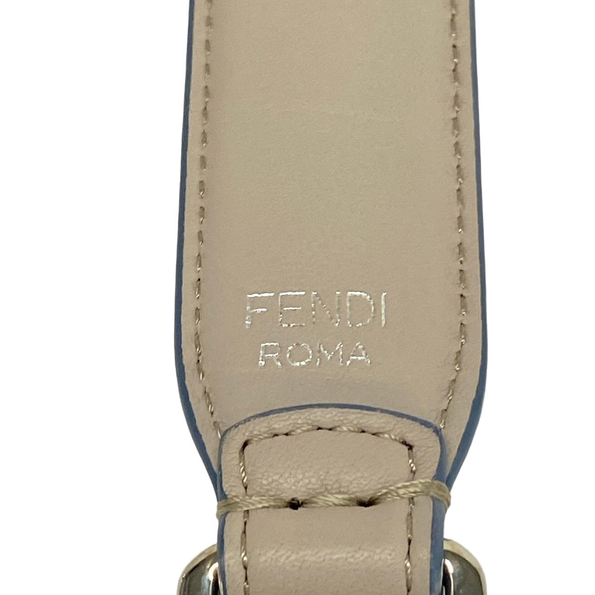 Fendi Shoulder Strap Mini You Gray Beige Multi Leather — view 3